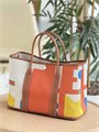 HERMES сумка Garden текстиль разноцветная серебро СК-00514
