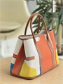 HERMES сумка Garden текстиль разноцветная серебро СК-00514