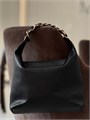CHANEL сумка с клапаном черная золото СК-01033
