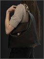 CHANEL сумка с клапаном черная золото СК-01033