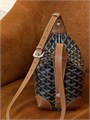 GOYARD несессер Bowling канва монограмма коричневая НС-00931