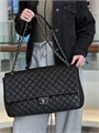 CHANEL сумка Тревел классика 45 см черная серебро СК-00247