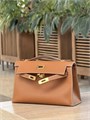 HERMES клатч POCHETTE 22 см кожа свифт кэмел золото СК-01278
