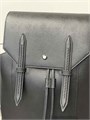 MONTBLANC рюкзак кожа сафьяно с клапаном черный РК-01301