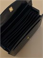 CHANEL портфель в клетку с клапаном черный золото СК-00263
