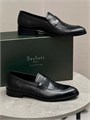 Berluti лоферы с перемычкой и фирменным узором бренда на кожаной подошве ОК-2368