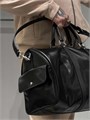 LV дорожная сумка Keepall Cargo 50 гладкая кожа черная ДС-00147