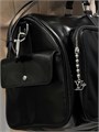 LV дорожная сумка Keepall Cargo 50 гладкая кожа черная ДС-00147
