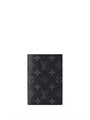 LV обложка на паспорт серая монограмма ОП-1702