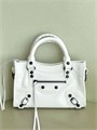 BALENCIAGA сумка Le City Mini мятая кожа белая СК-01465