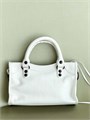 BALENCIAGA сумка Le City Mini мятая кожа белая СК-01465
