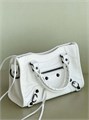 BALENCIAGA сумка Le City Mini мятая кожа белая СК-01465