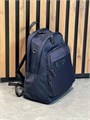 PRADA рюкзак нейлон темно-синий с большим передним карманом РК-0444