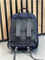 PRADA рюкзак нейлон темно-синий с большим передним карманом РК-0444