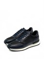TODS кроссовки синие кожа и текстиль ОС-2224