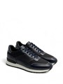 TODS кроссовки синие кожа и текстиль ОС-2224