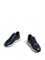 TODS кроссовки синие кожа и текстиль ОС-2224