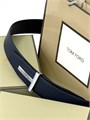 TOM FORD ремень двухсторонний кожа Того черно-синий РМ-2442