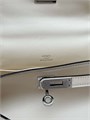 HERMES клатч POCHETTE 22 см молочная кожа свифт серебро СК-00937