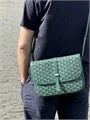 Goyard мессенджер Belvedere с клапаном толстый канва монограмма зеленый МС-01371