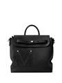 LV сумка Steamer 30 кожа того черная серебро СК-01216