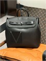 LV сумка Steamer 30 кожа того черная серебро СК-01216