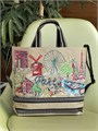 DIOR сумка шоппер City лимитка Paris текстиль большая СК-01672
