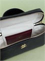 CHANEL сумка Vanity с ручкой кожа Того черная золото СК-01726