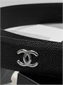 CHANEL ремень 35 мм кожа икра серебро РМ-00835