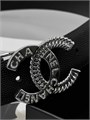 CHANEL ремень 35 мм кожа икра серебро РМ-00835
