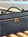 LORO PIANA сумка маленькая того черная золото СК-00699
