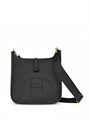HERMES сумка Evelyne кожа Того 29 см черная золото СК-00512