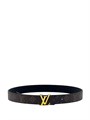 LV ремень коричневая монограмма пряжка LV золото РМ-8976