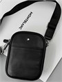 MONTBLANC мессенджер кожа Эпи два отделения на молнии и открытый передний кармашек МС-2585
