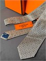 HERMES галстук бежевый ГЛ-00095