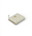 DIOR кошелек на кнопке с сердцами молочный золото КЛ-01051
