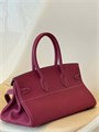 Hermes сумка Shoulder 42 см кожа того бордовая золото СК-00718