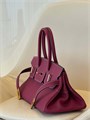 Hermes сумка Shoulder 42 см кожа того бордовая золото СК-00718