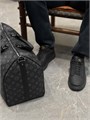LV дорожная сумка Keepall 50 см серая монограмма ДС-0971