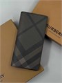 BURBERRY купюрница клетка коричневая КП-1123