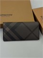 BURBERRY купюрница клетка коричневая КП-1123