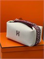 HERMES косметичка Bride-a-Brac текстиль на молнии маленькая бежевая НС-00822