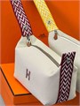 HERMES косметичка Bride-a-Brac текстиль на молнии маленькая бежевая НС-00822