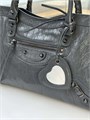 BALENCIAGA сумка Le City кожа серая СК-01532