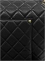 CHANEL сумка 40 см черная кожа икра на золоте СК-00748