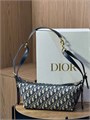 DIOR сумка-слинг текстиль монограмма синяя золото СК-00477