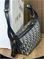 DIOR сумка-слинг текстиль монограмма синяя золото СК-00477