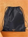 PRADA Сумка мешок из нейлона черная СК-01223