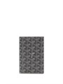 Goyard обложка на паспорт канва серая ОП-00056