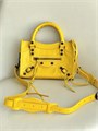 BALENCIAGA сумка Le Сity mini кожа желтая СК-01436
